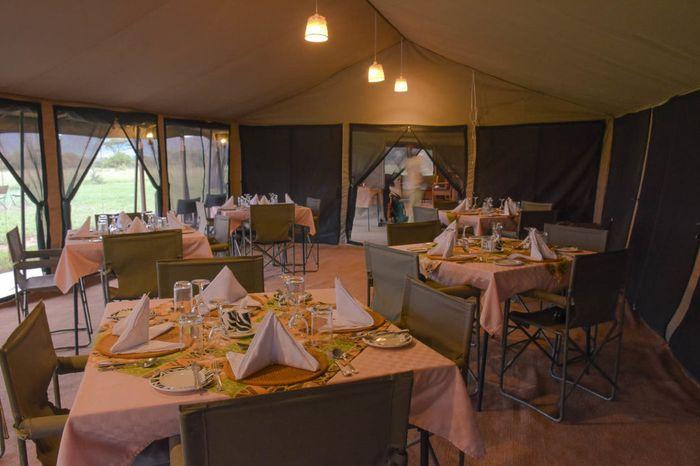 Tented camp Serengeti